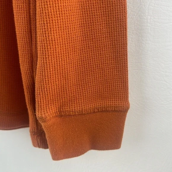 Texas Longhorn Waffle Knit Thermal Long Sleeve Shirt - Picture 3 of 8